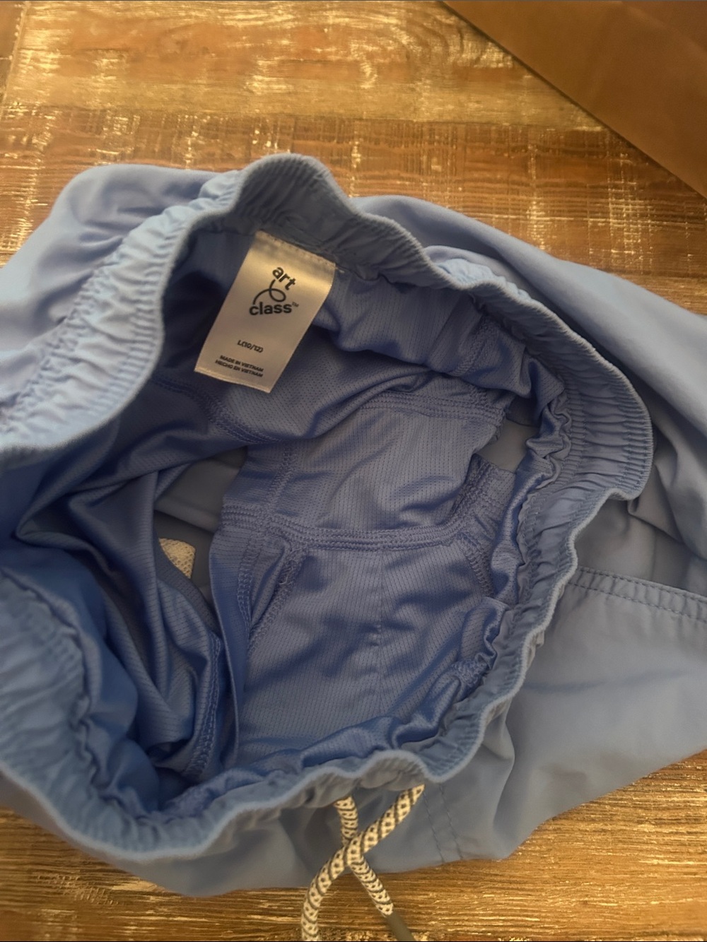 Boys Drawstring Swim Shorts - Picture 3 of 4